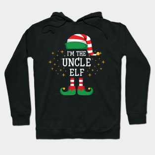 I'm The Uncle Elf Matching Family Christmas Pajama Hoodie